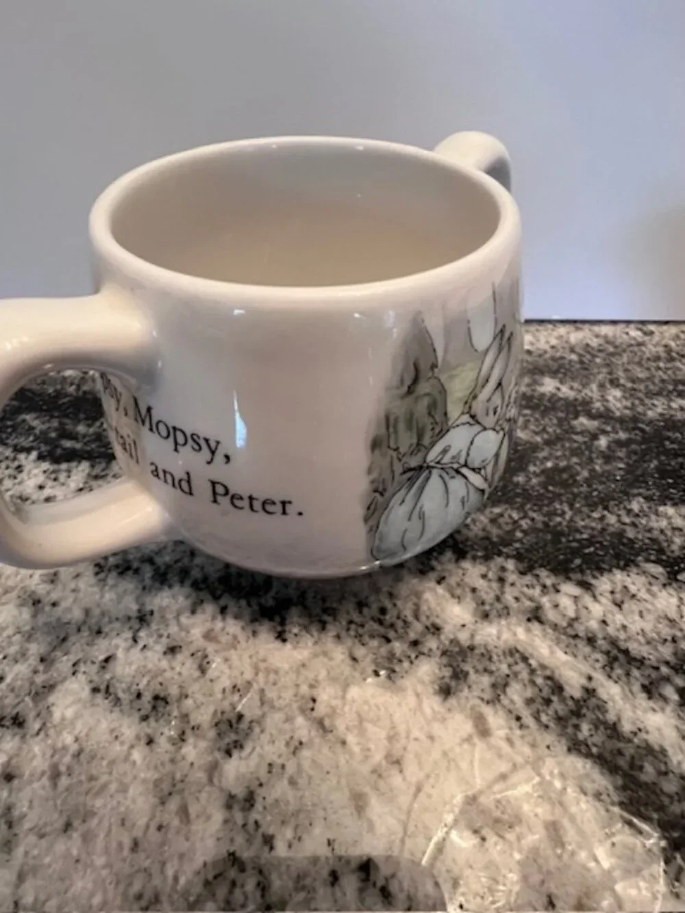 Wedgwood nursery set mug and bowl Beatrix Potter's Peter Rabbit‎